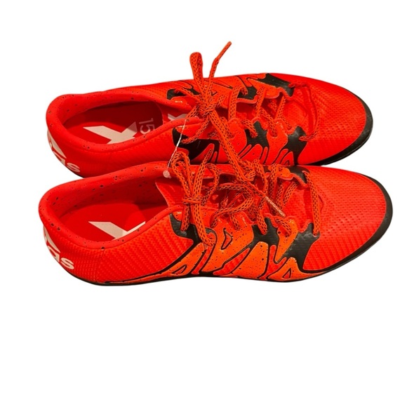 Adidas x 15.3 Indoor Soccer Shoes Boots Mens 10 Orange Black Astro Turf new main image 5